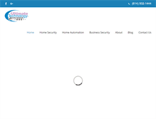 Tablet Screenshot of beawaresecurity.com